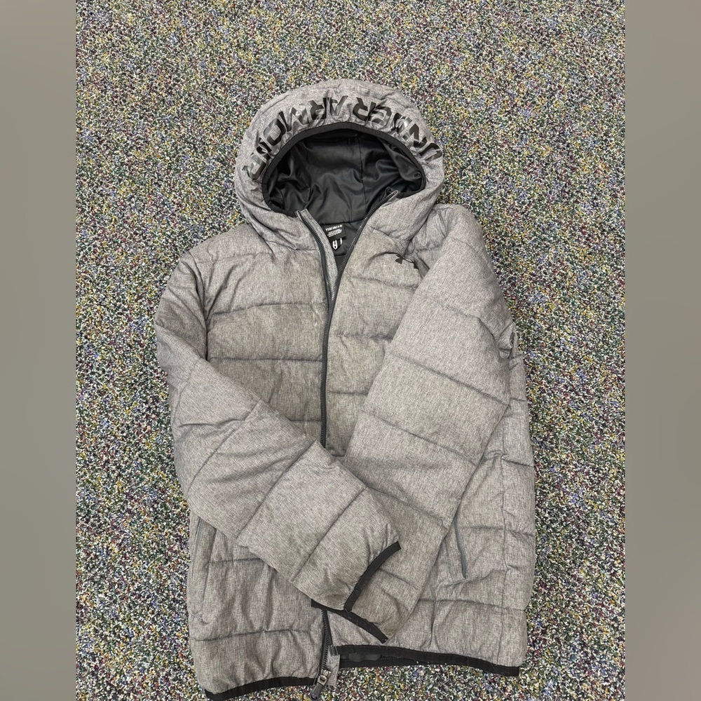 Under Armour Kids Gray Puffer Jacket